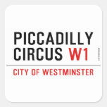 piccadilly circus  Stickers
