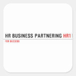 HR Business Partnering  Stickers