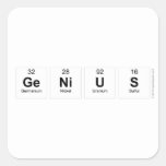 Genius  Stickers