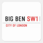 bIG BEN  Stickers