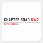 Chapter Road  Stickers