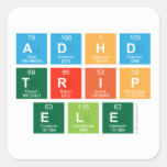 ADHD
 TRIP
 ele  Stickers