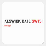 Keswick Cafe  Stickers