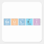 Galilei  Stickers