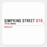Simpkins Street  Stickers