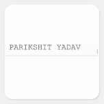 Parikshit yadav  Stickers