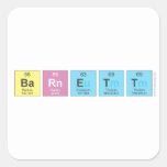 Barnett  Stickers