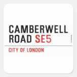 CAMBERWELL Road  Stickers