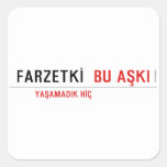 FARZETKİ   Stickers