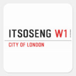 Itsoseng  Stickers