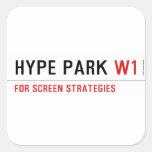 HyPE PARK  Stickers