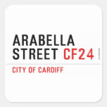 Arabella Street  Stickers