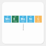 mnemonic
   Stickers