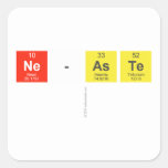 NE-ASTE
   Stickers
