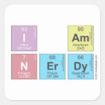 I AM
 N|erdy  Stickers
