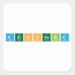 aerophobia  Stickers