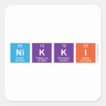 Nikki  Stickers