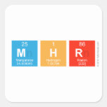 MHR  Stickers