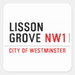 Lisson grove  Stickers