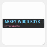 abbey wood boys   Stickers