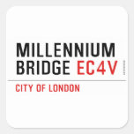 millennium bridge  Stickers
