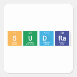 Sudra  Stickers