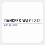 Dancers Way  Stickers