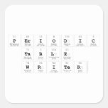 Periodic Table Writer  Stickers