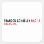 BRANDON CONNELLY  Stickers