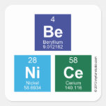 Be
 NiCe  Stickers