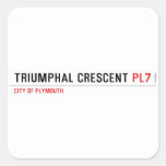 Triumphal Crescent  Stickers