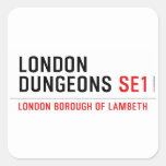 london dungeons  Stickers