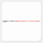 SHAHRIZAL B OTHMAN  Stickers