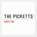 the picketts  Stickers