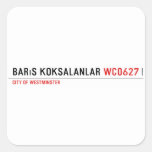 barıs köksalanlar  Stickers