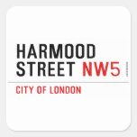 Harmood  Street  Stickers