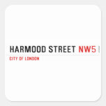 Harmood street  Stickers