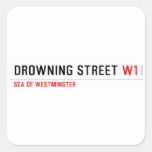 Drowning street  Stickers