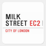 Milk  Street  Stickers