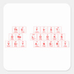 The first
 o|ne looks
 very angry  Stickers