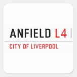 Anfield  Stickers