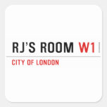 RJ’s Room  Stickers