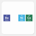 Be Nice  Stickers