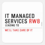 It managed  services  Stickers