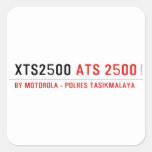 XTS2500  Stickers