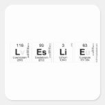 leslie  Stickers