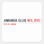 Amanda Ellis  Stickers
