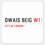 Owais beig  Stickers