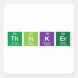 thinker  Stickers