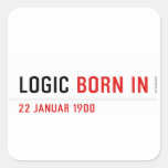  Logic  Stickers